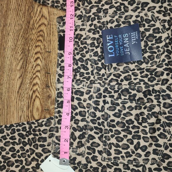 Ymi Leopard Print High Rise Skinny Jeans - Picture 9 of 11
